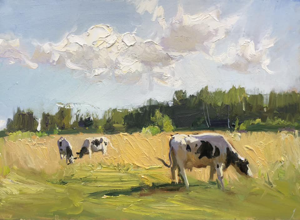 Коровы
Cows - Ekaterina Chinenova Екатерина Чиненова