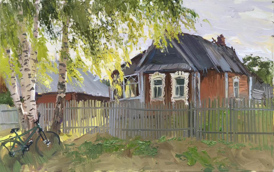 Дом в деревне Бекетовская
House in the village of Beketovskaya  - Ekaterina Chinenova Екатерина Чиненова