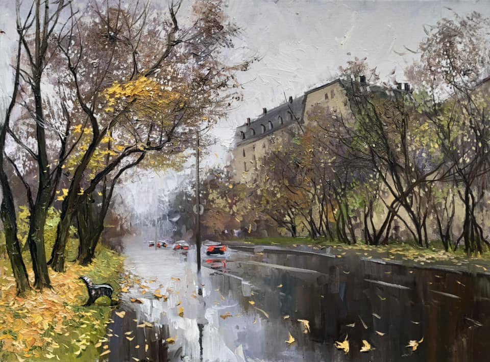 Дождь в Щукино Rain in Shchukino - Ekaterina Chinenova Екатерина Чиненова