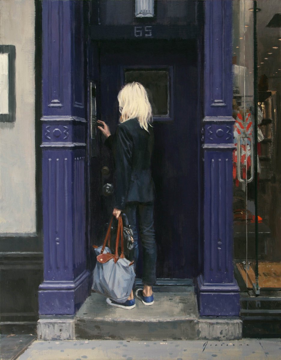Purple Doorway - Vincent Giarrano