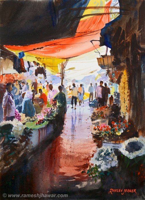 Flower Market # 2 - Ramesh Jhawar