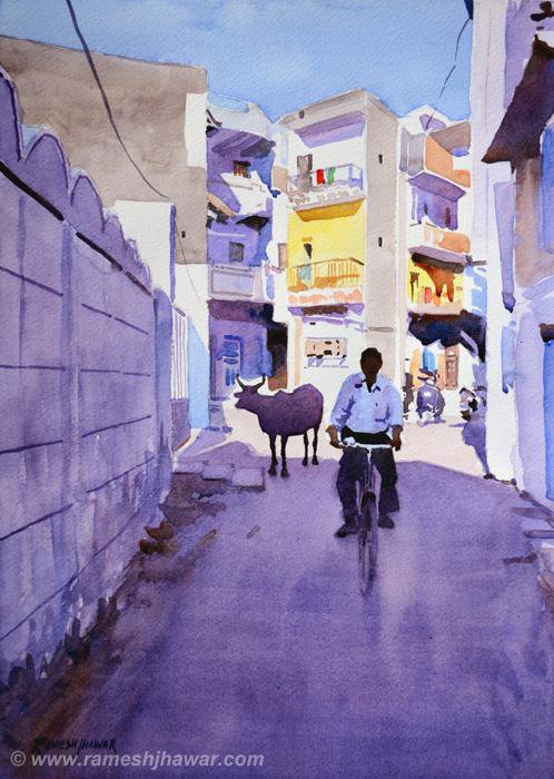 Narrow Lane - Ramesh Jhawar