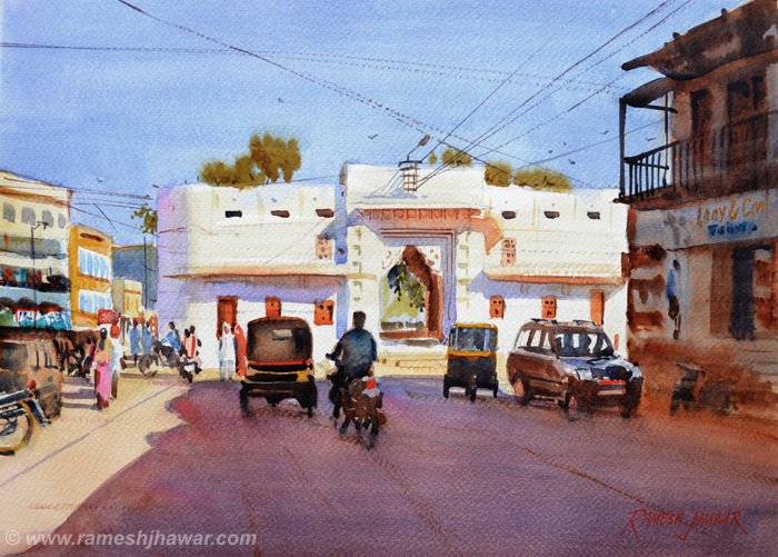 White Gateway - Ramesh Jhawar