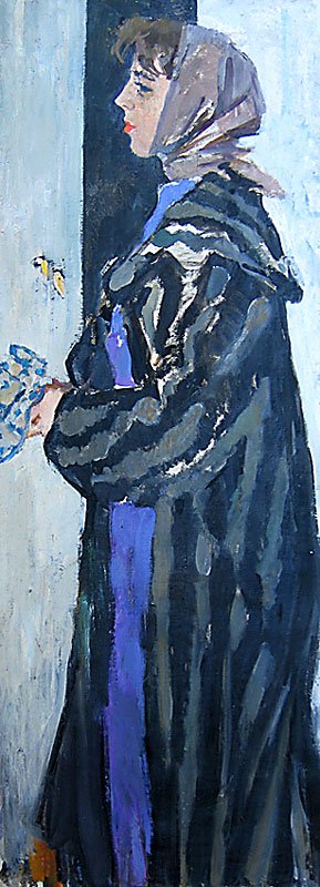 Olga Bogaevskaya (1915-2000). Portrait of Rina Soluyanova. 