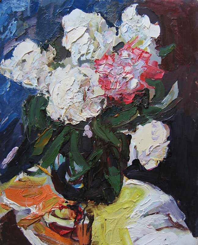 Alexander Korovialov (1912-1993). A Bouquet.