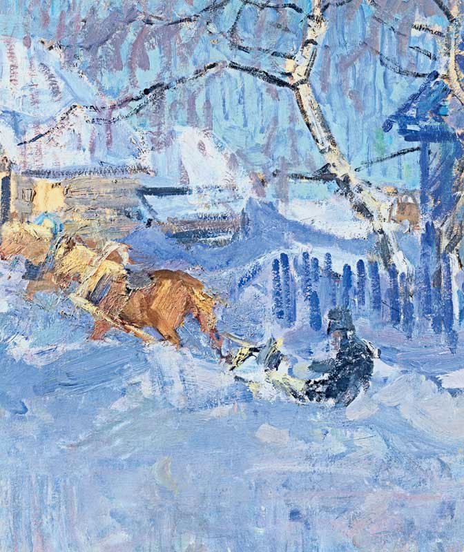 Vasily Golubev (1925-1985). Horses. 