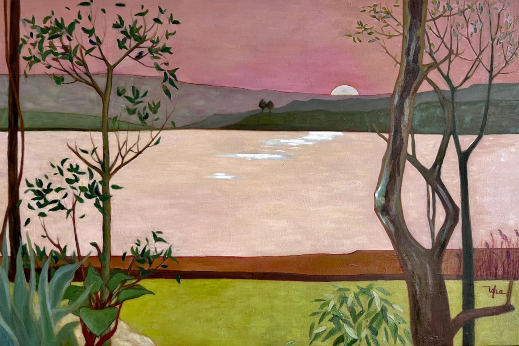 Chiều trên sông
Afternoon on the River - Nguyễn Thị Hà