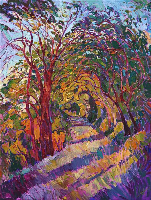 Path in the Oaks - Erin Hanson