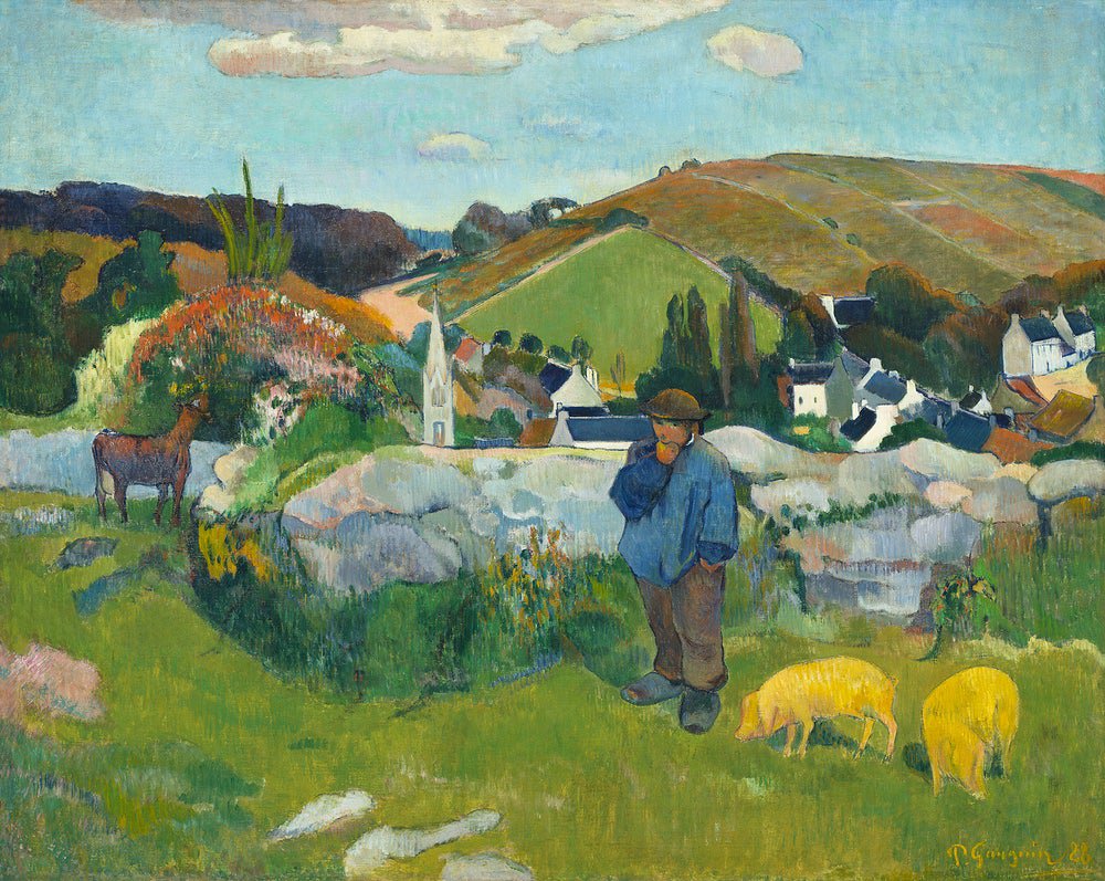 The Swineherd - Paul Gauguin