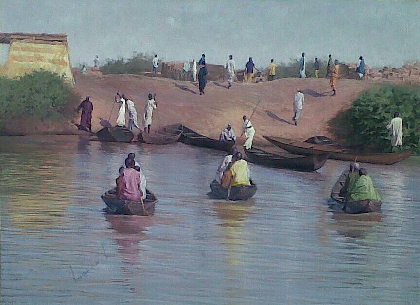 The river bank
A day before Argungun Festival - Apooyin Mufutau