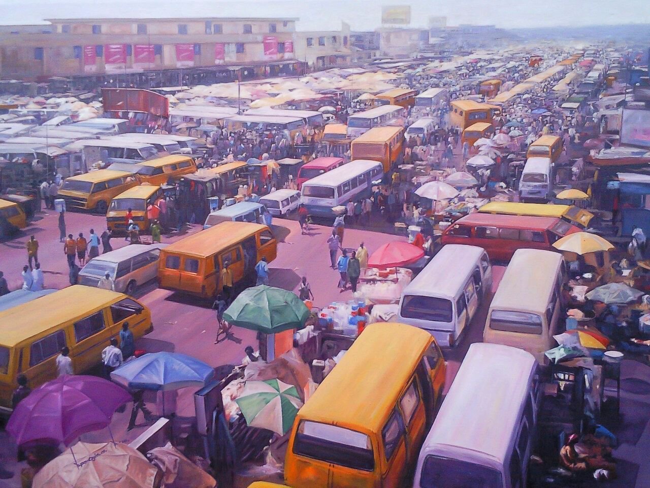 A bustling day in Lagos - Apooyin Mufutau