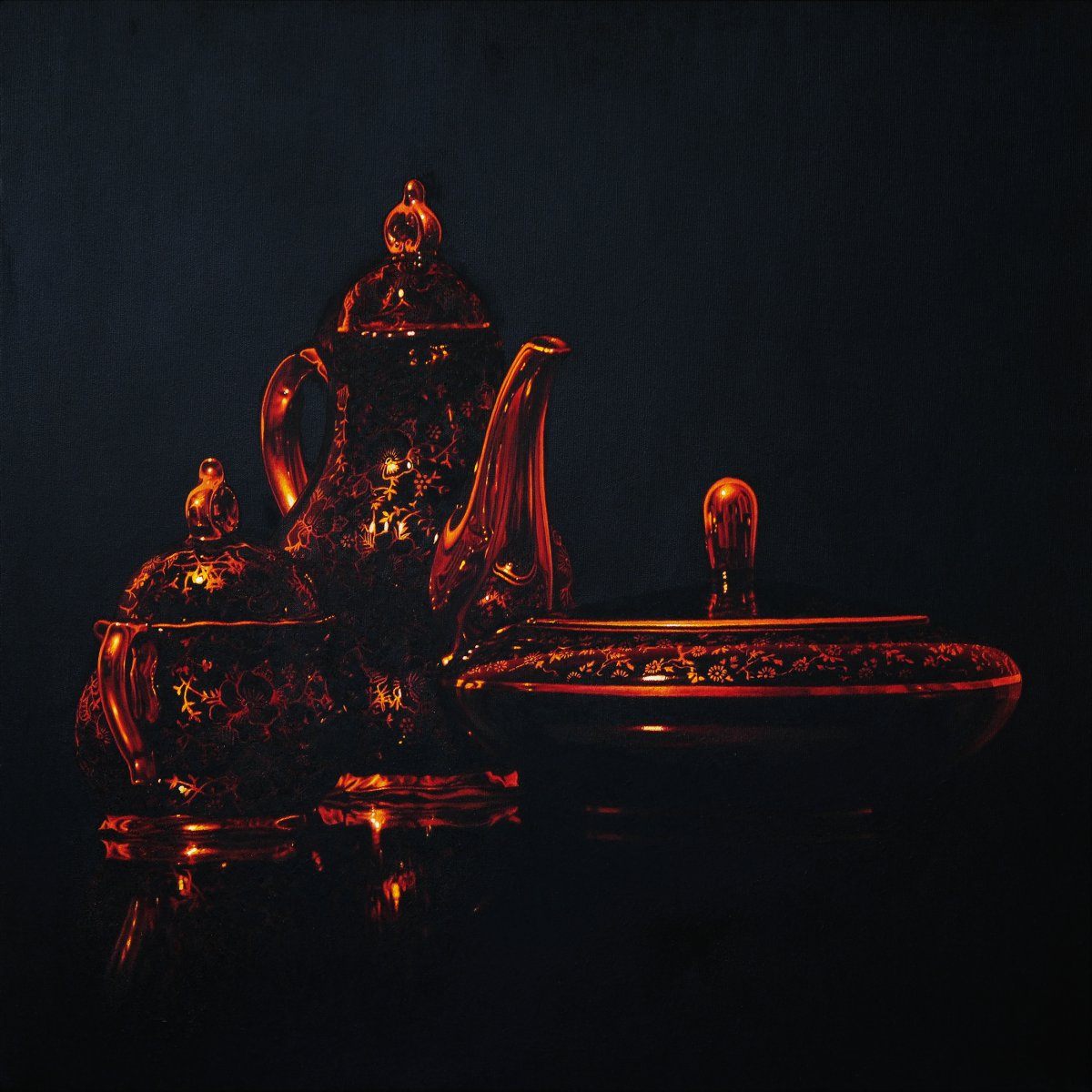 Still life, gold - Christoph Eberle