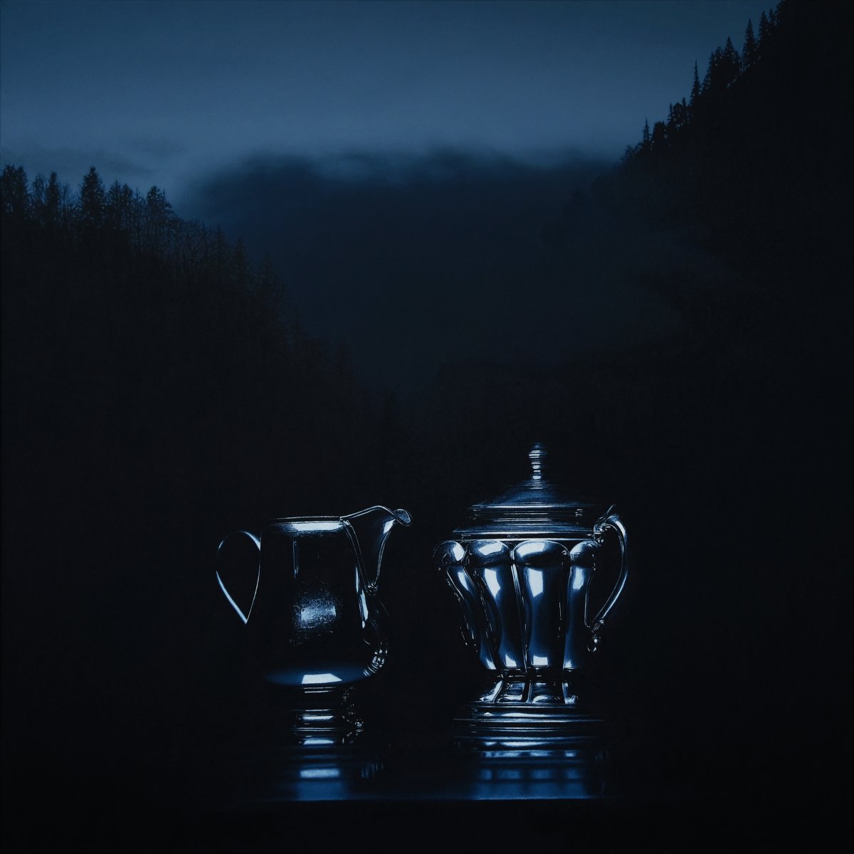 Still life, silver - Christoph Eberle