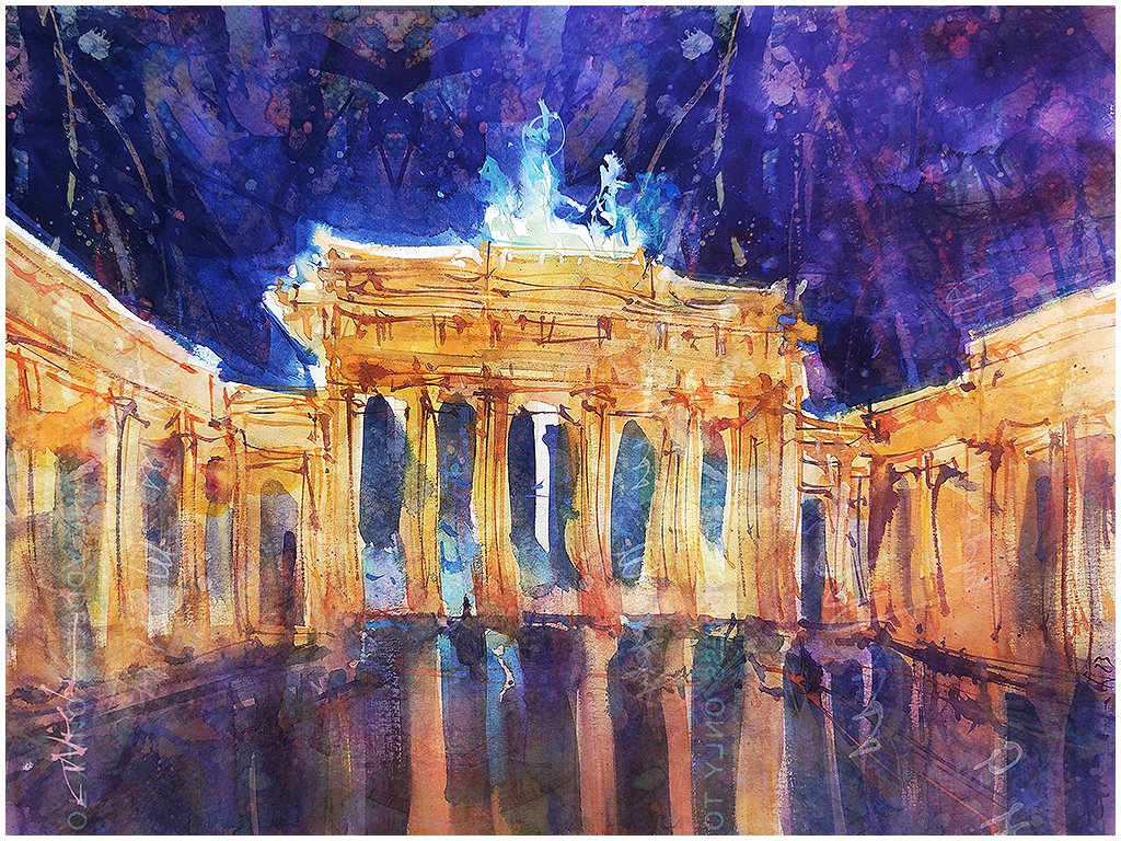 Fine Art Pigment Print under Acrylic Glass Acquarelli Luminosi #01 Freedom Berlin - Carsten Wieland 2024 Open Edition Watercolor Art
https://wielandfineart.etsy.com/listing/1664528858 - Carsten Wieland