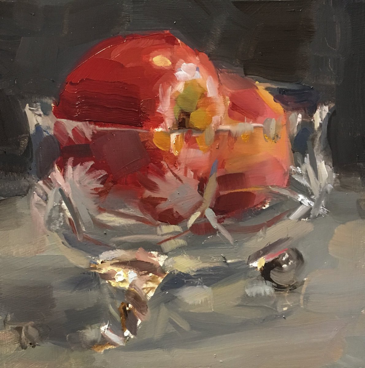Apples in Bowl - Thomas Ruckstuhl