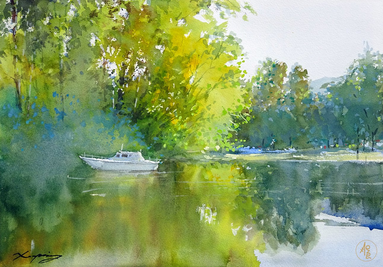 Water side - Zhang Xueping