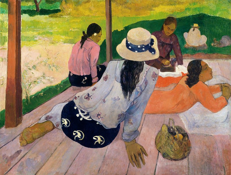 The Siesta  - Paul Gauguin