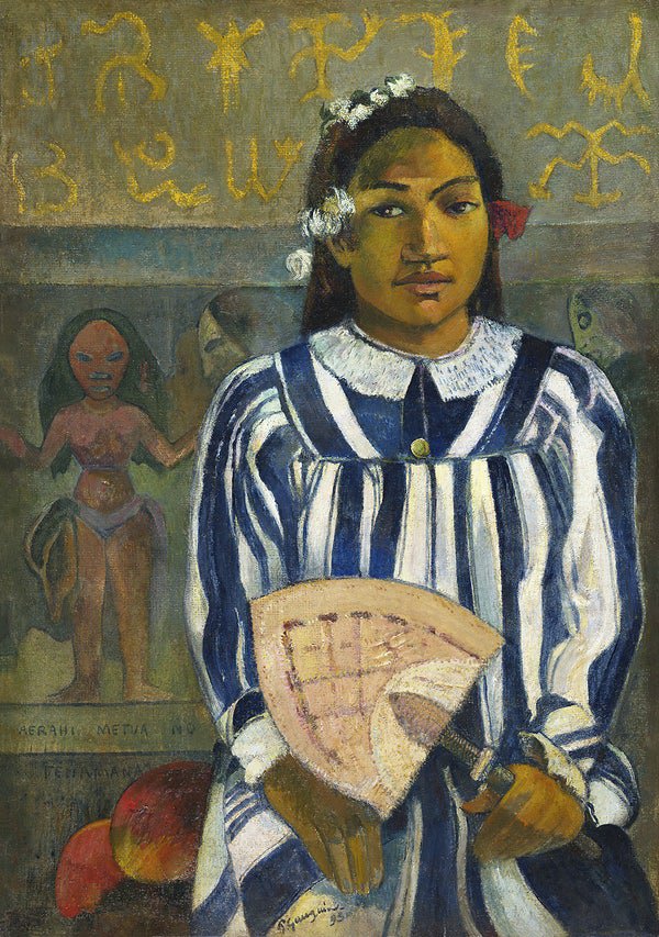 Tehamana Has Many Parents or the Ancestors of Tehamana ( Merahi metua no Tehamana ) - Paul Gauguin