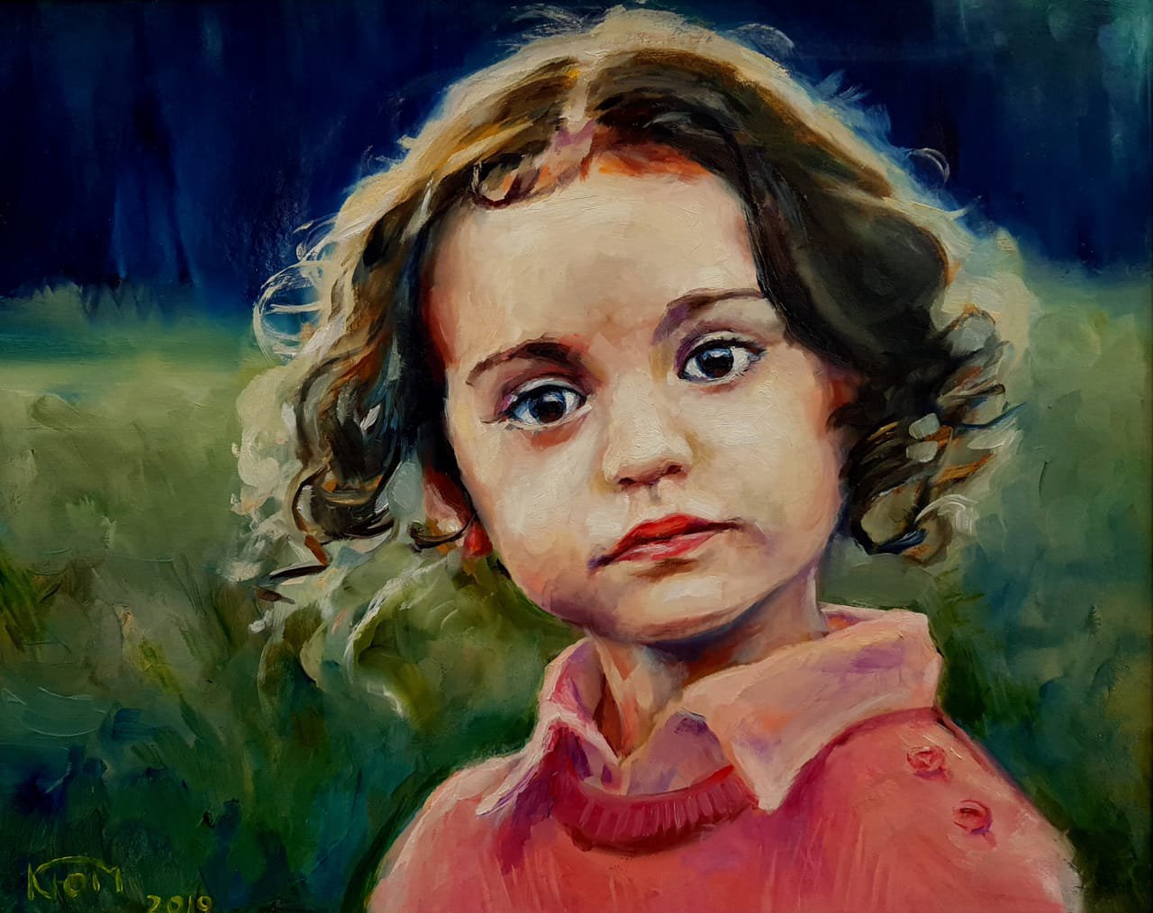 Portrait of a cute baby - Yulia Krinitchina