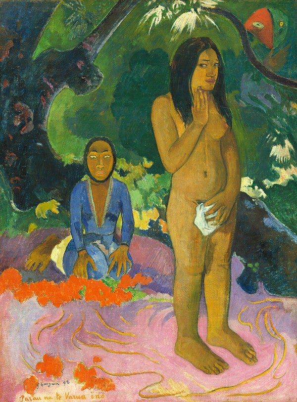 Words of the Devil ( Parau na te Varua ino ) - Paul Gauguin