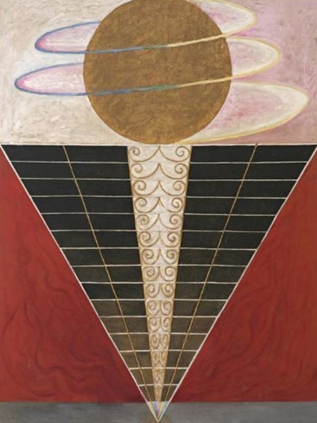 Altarpiece group X, No. 2 - Hilma Af Klint