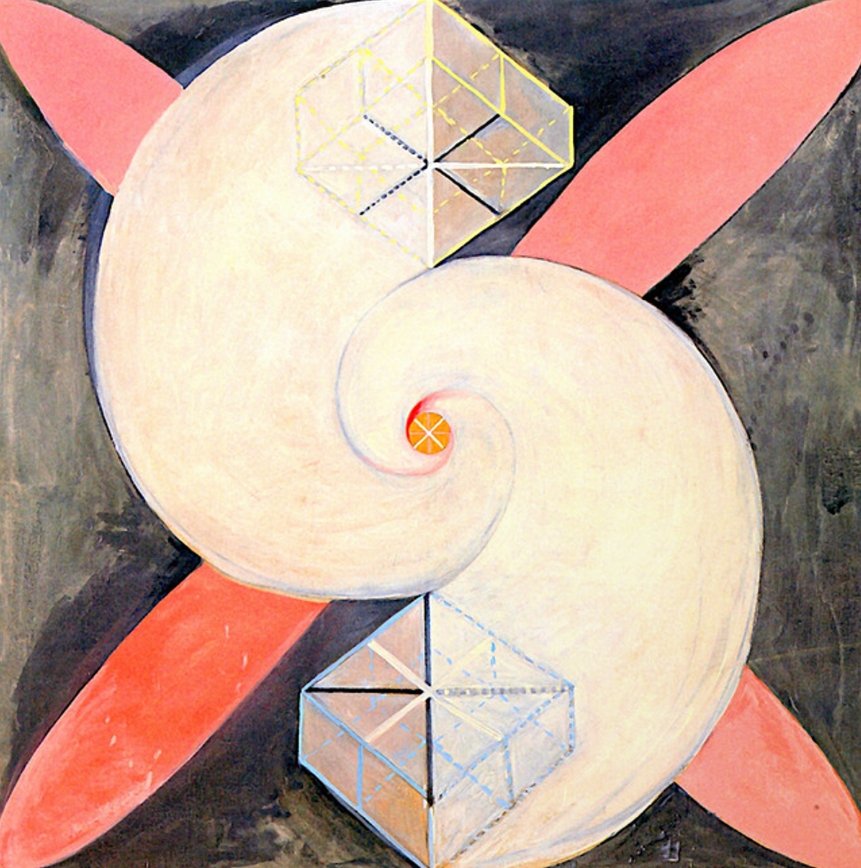 Serie SUW/UW, Group IX/SUW, The Swan, No. 21 - Hilma Af Klint