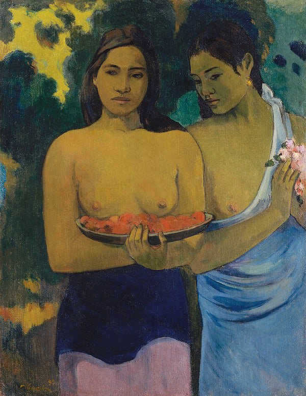 Two Tahitian Women - Paul Gauguin