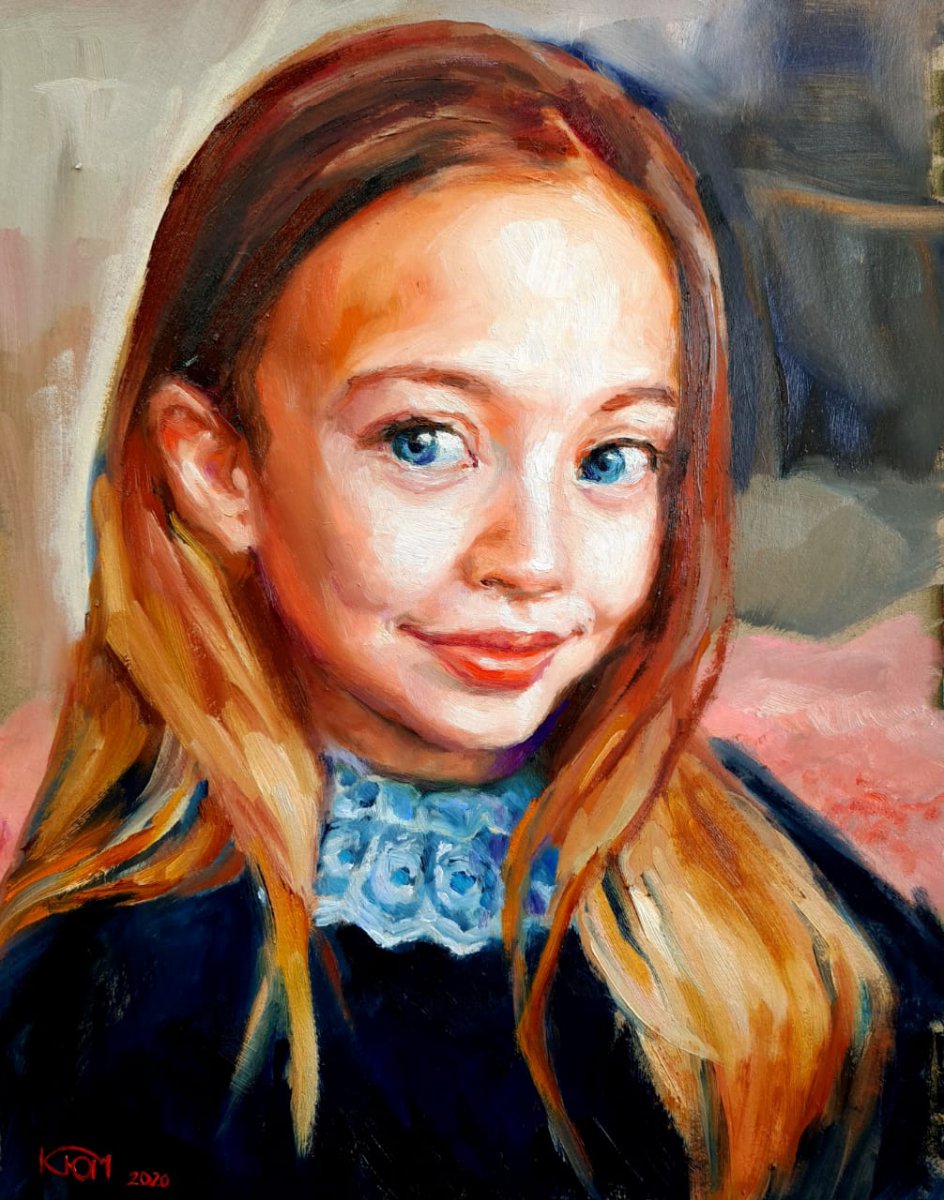 Portrait of Anna  - Yulia Krinitchina