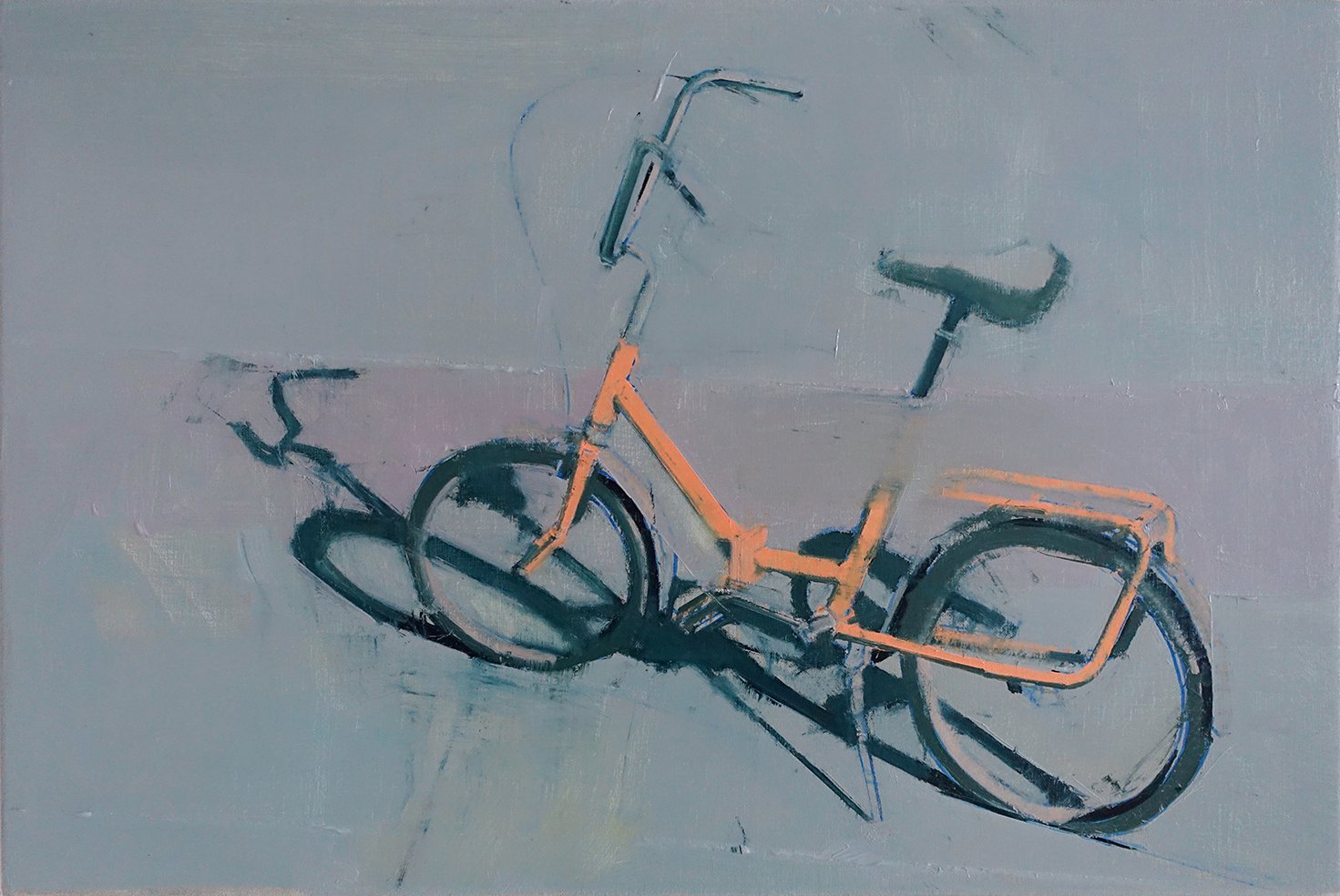 Bicycle with Flat Tire - Juraj Florek