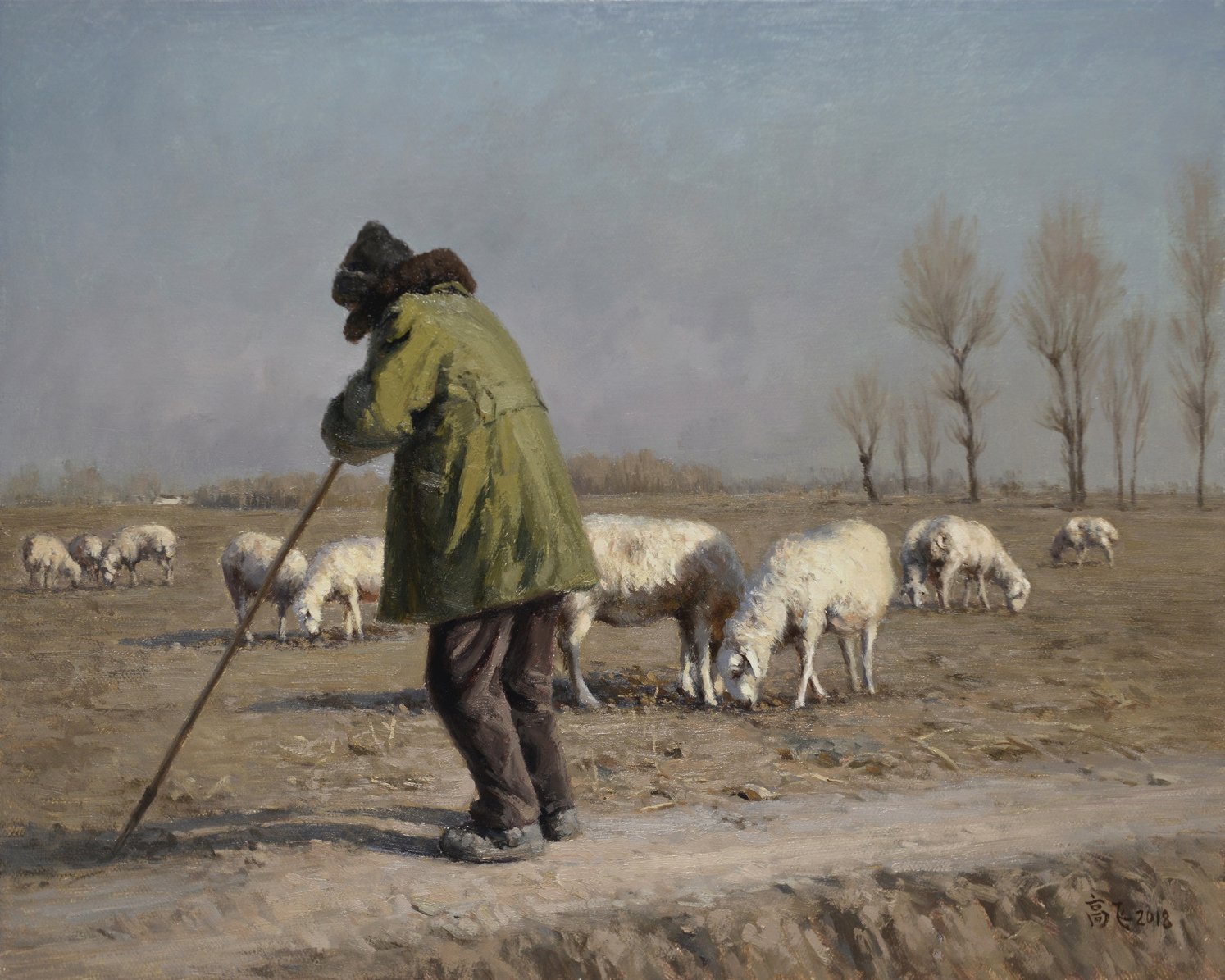 《河套牧羊人之三》
Hetao Shepherd No. 3 - 高飞 Fei Gao