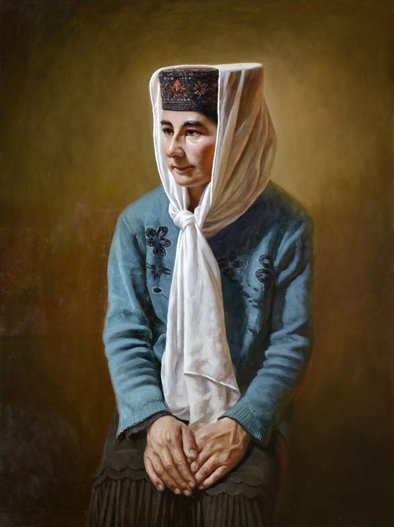 《塔吉克妇女》
Tajik Women - Fei Gao 高飞