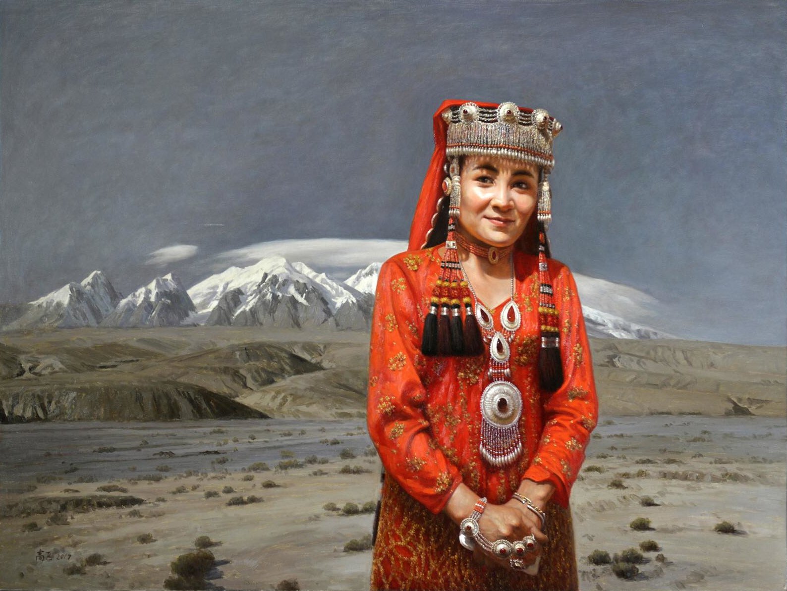 《塔吉克新娘》
Tajik Bride - Fei Gao 高飞