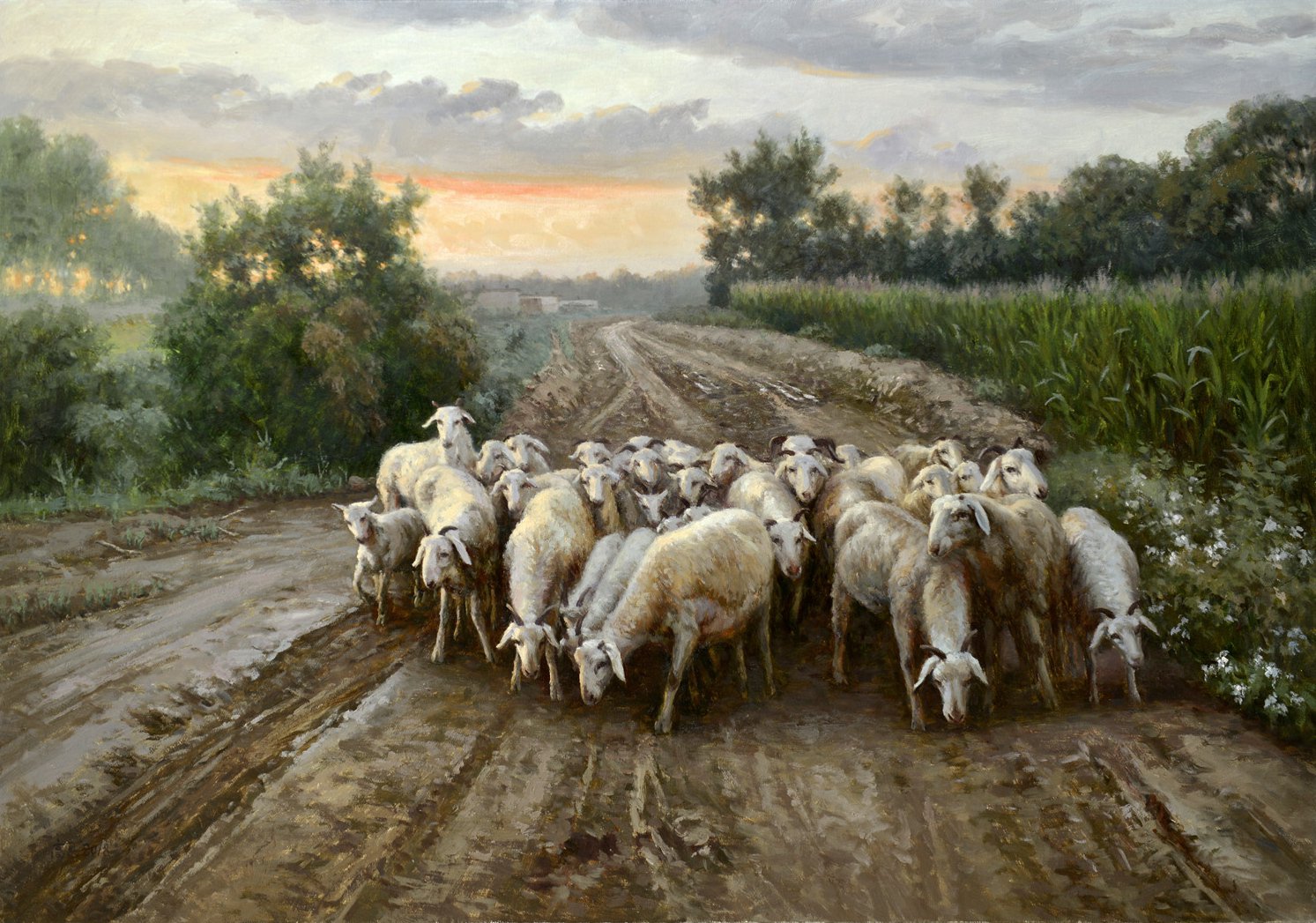 《羊群》
The Flock - Fei Gao 高飞
