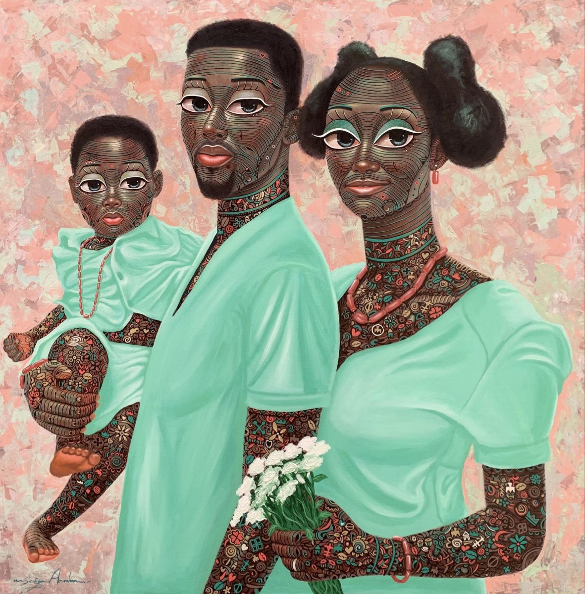beautiful family - Segun Abraham