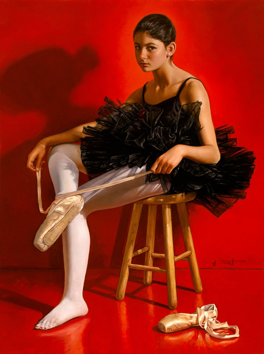 Allegra's Portrait as Ballerina - Gabriel Picart