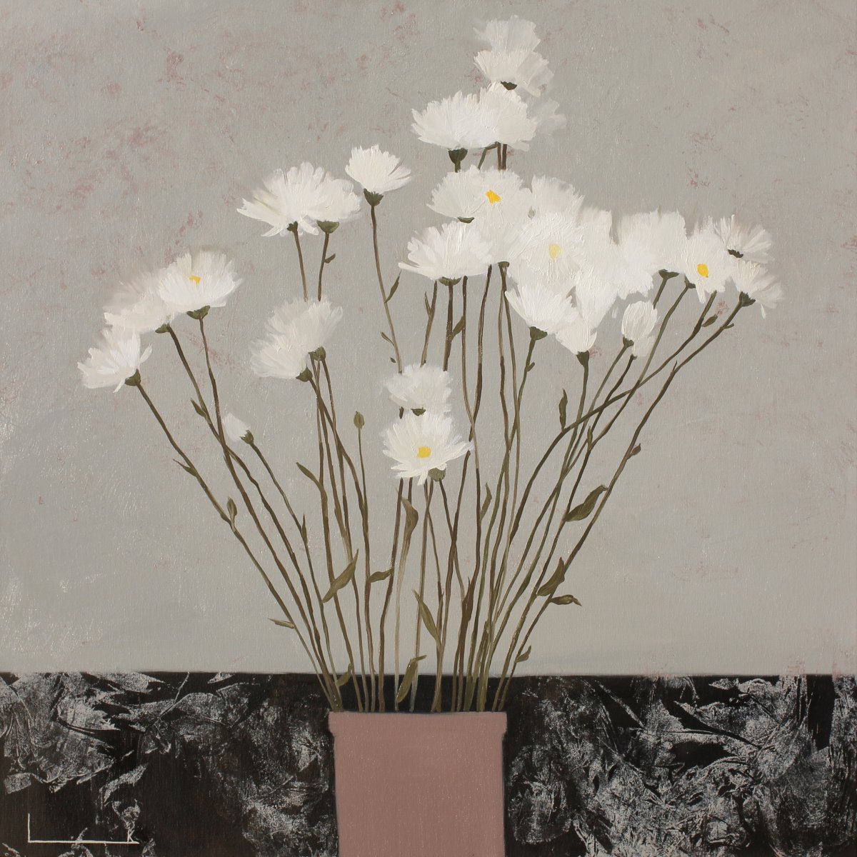 White chrysanthemums - Ksenia Logvinenko