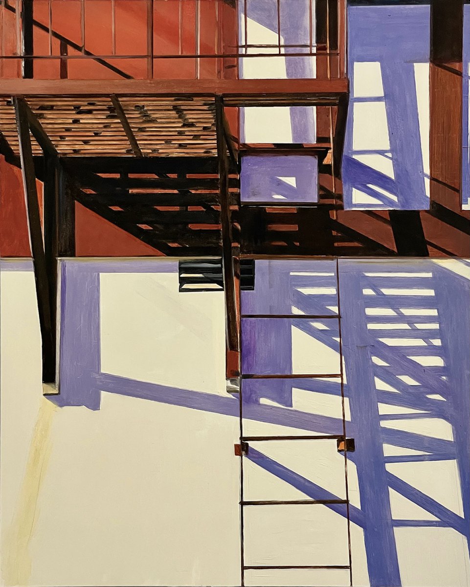 Shadows on a Half-Timbered Building - Allan Gorman