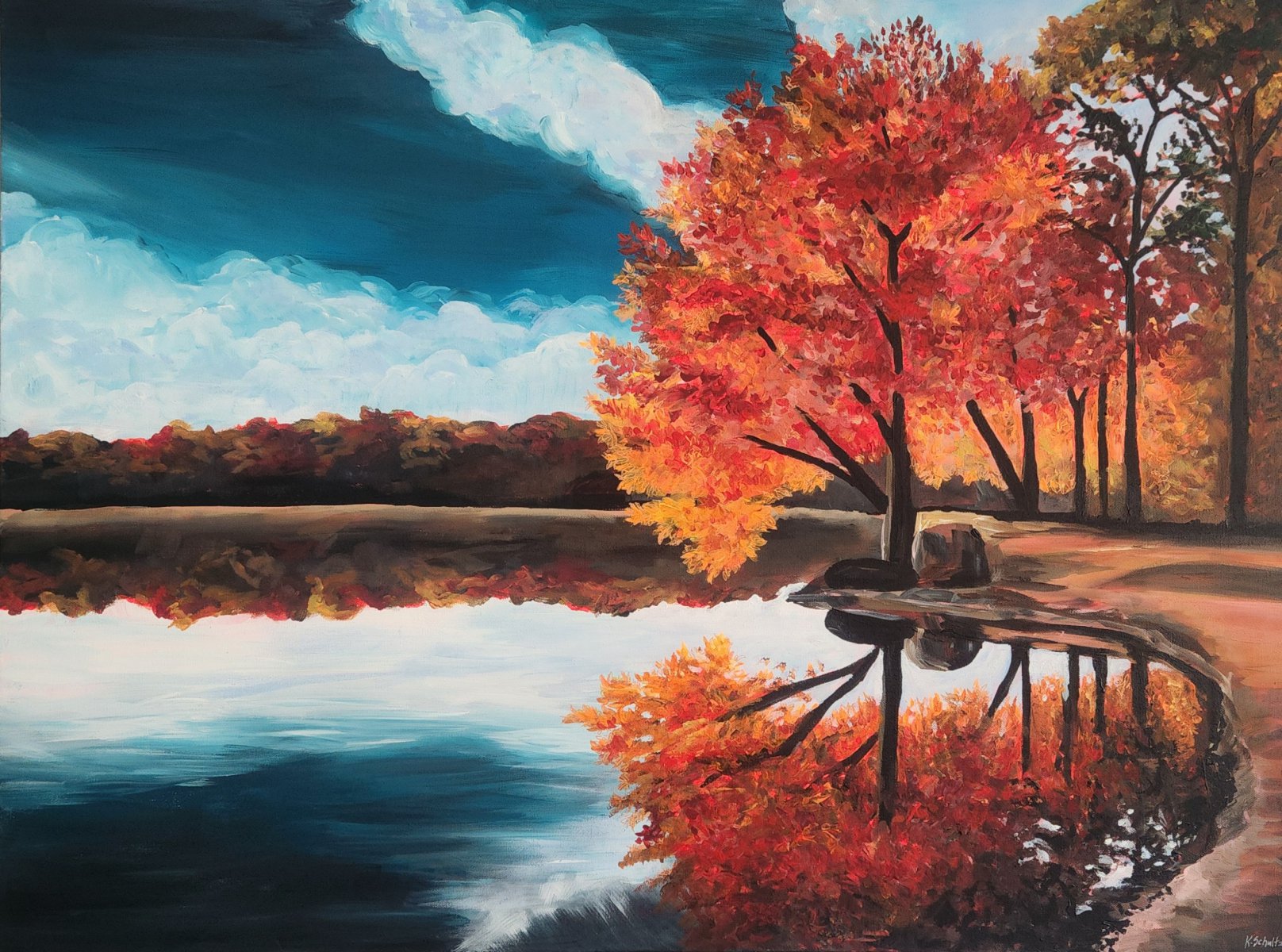 Fall Trees - Kensey Schultz