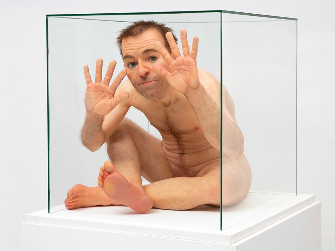 Man in a cube - Paul Trefry