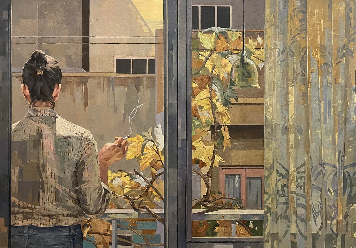 Autumn Balcony - Hanie Soltani