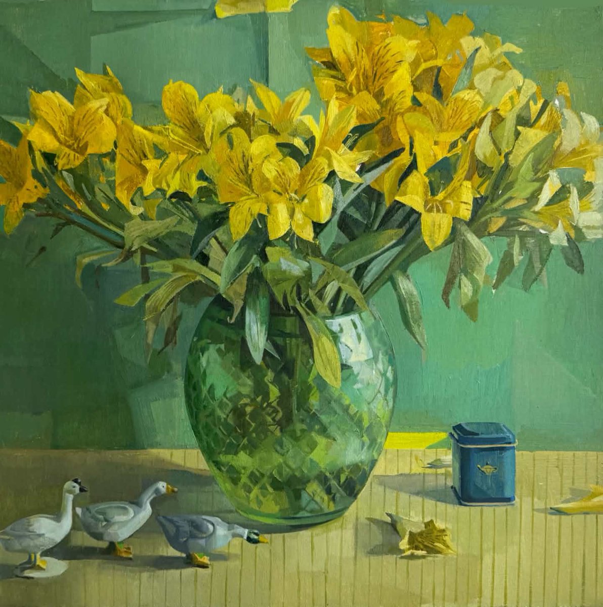 Yellow Alstroemeria - Hanie Soltani