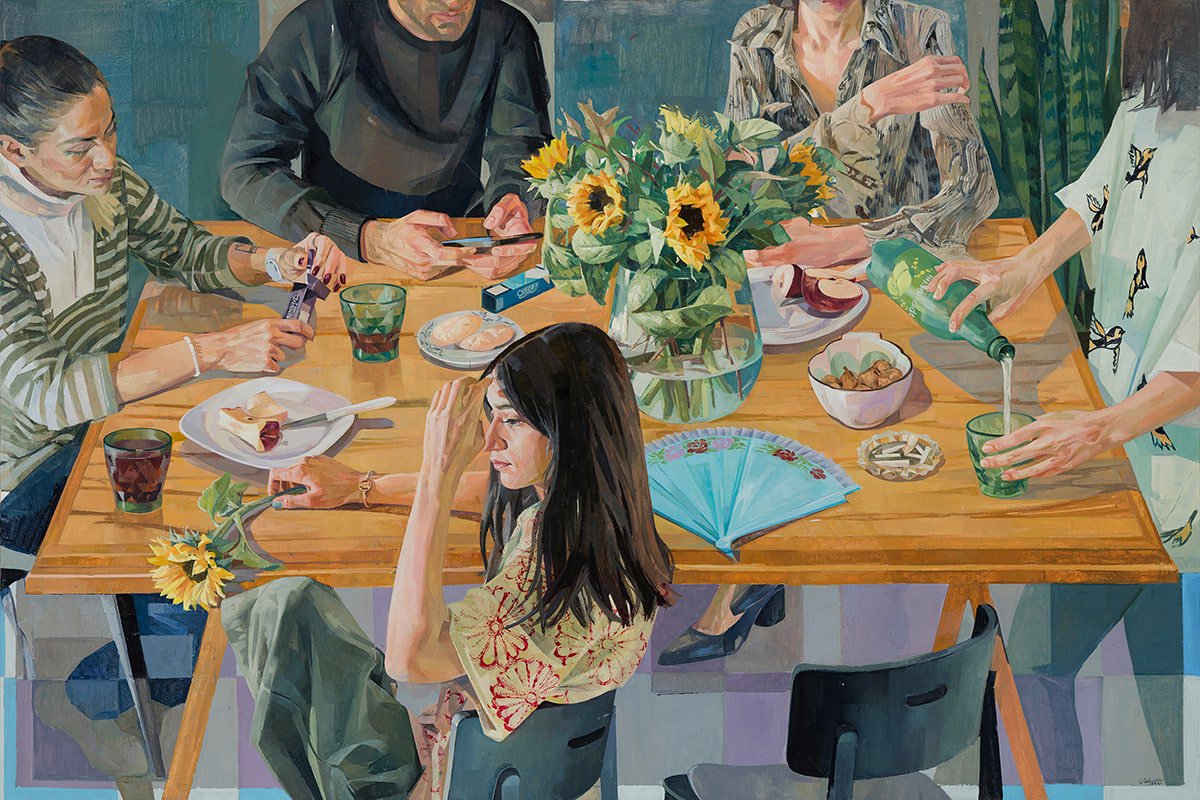 Holding Sunflower - Hanie Soltani