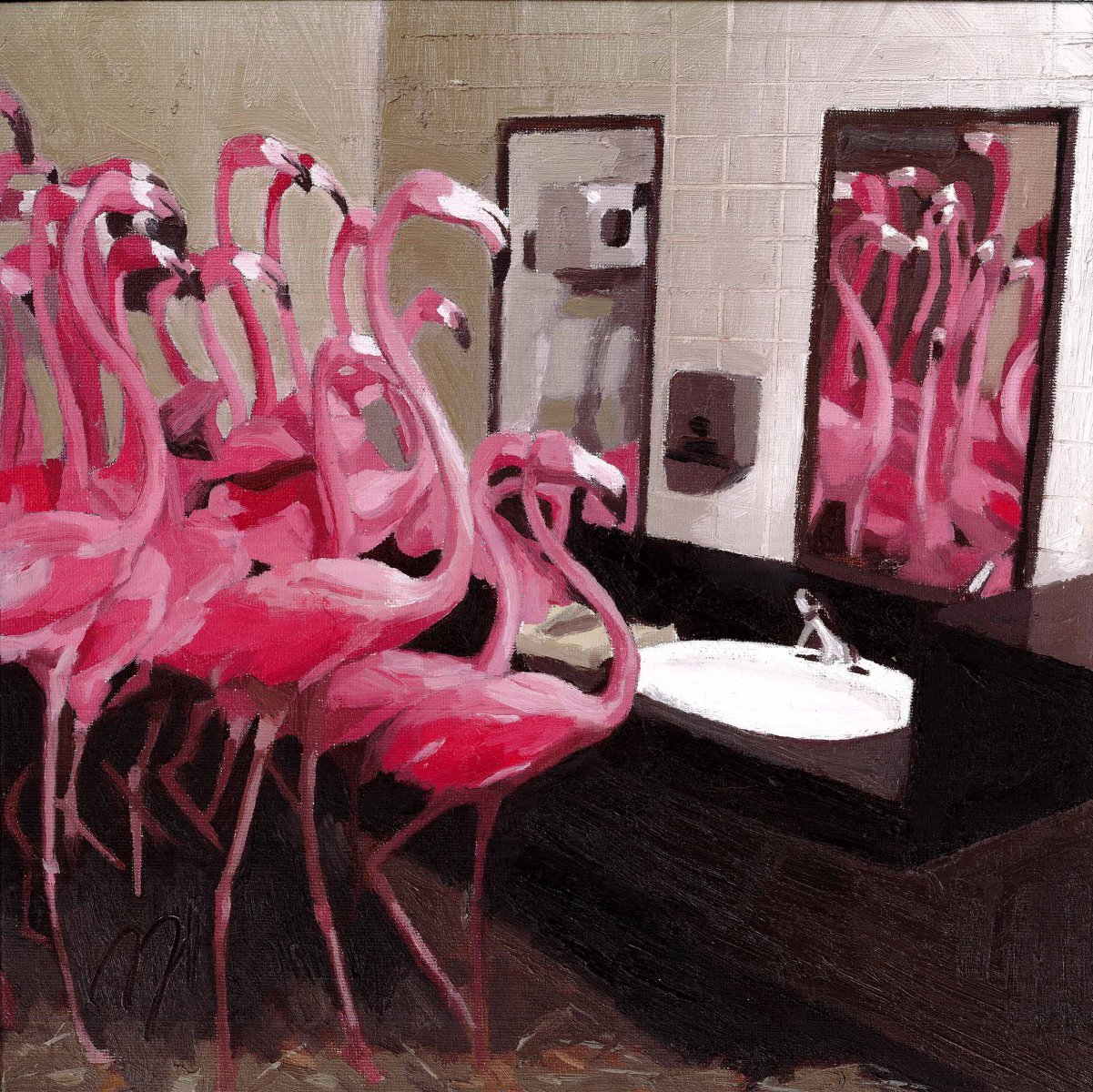 Flamingos - Daniel Arthur