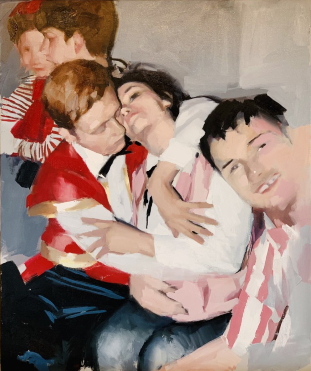HUGGING - Mark Tennant