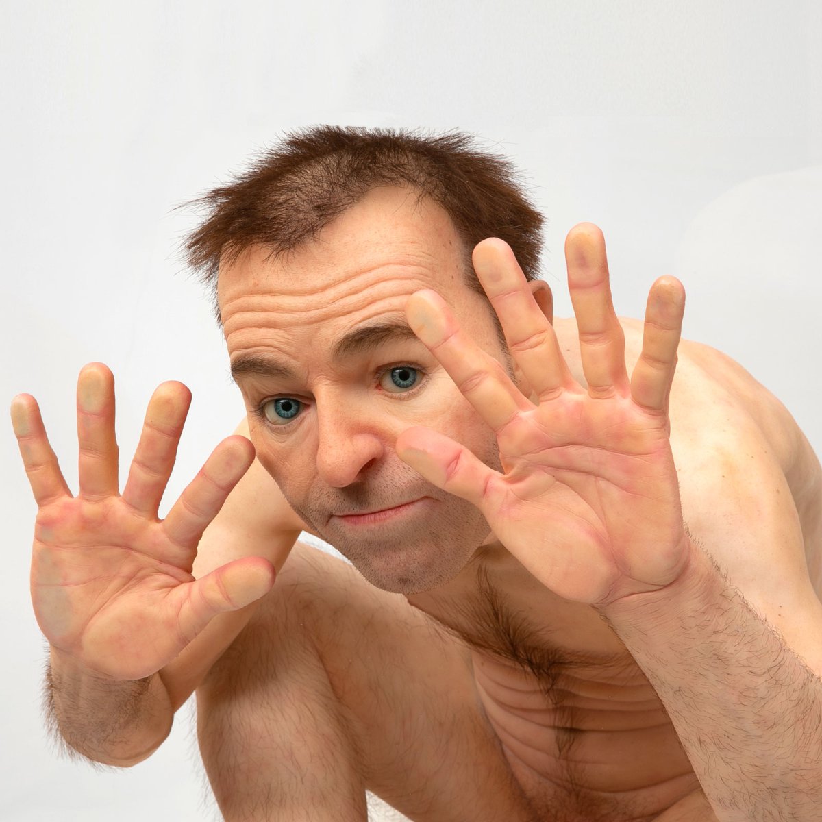 Man in a cube - Paul Trefry