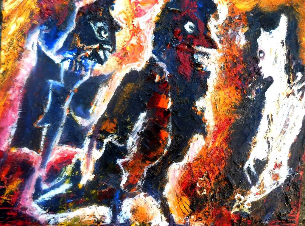 Nina Kossman - Raven King Interrogates a Soul of the Secretly Departed