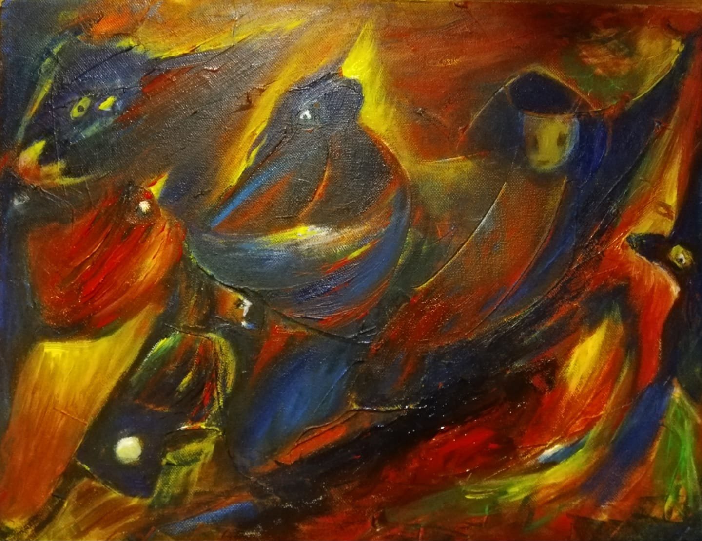 Nina Kossman - Last Creatures Get Together Before а Wave of Extinction Swallows Them All 