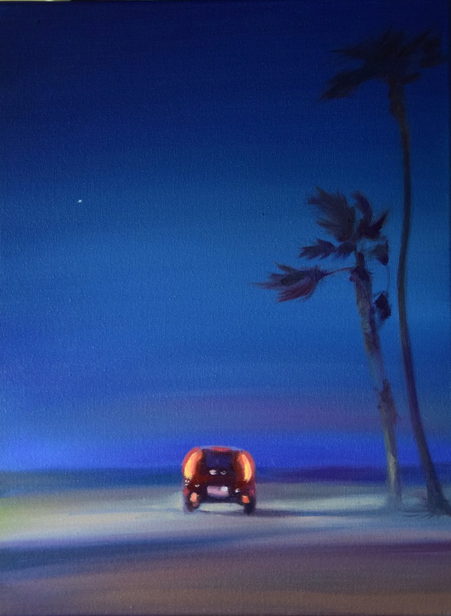 Car Under a Palm Tree - Katarina Strak