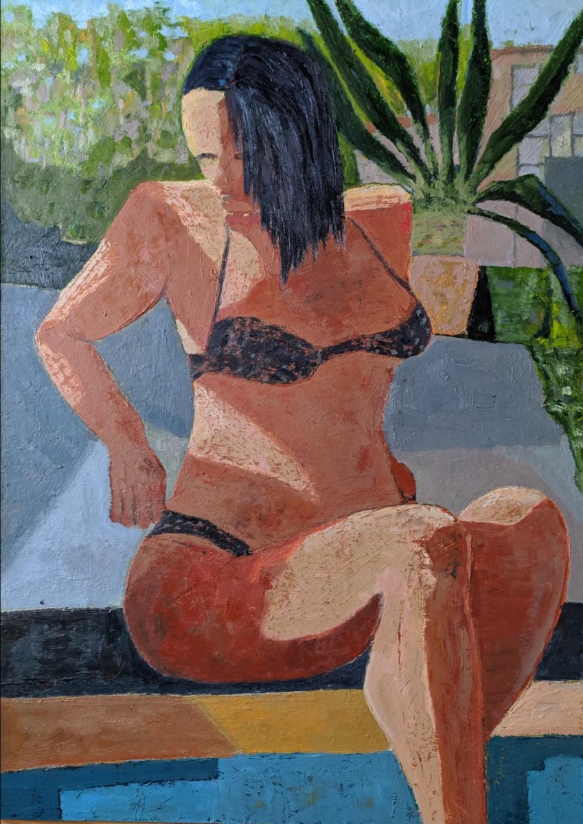 The Woman At the Pool - Sloba Pajkovic