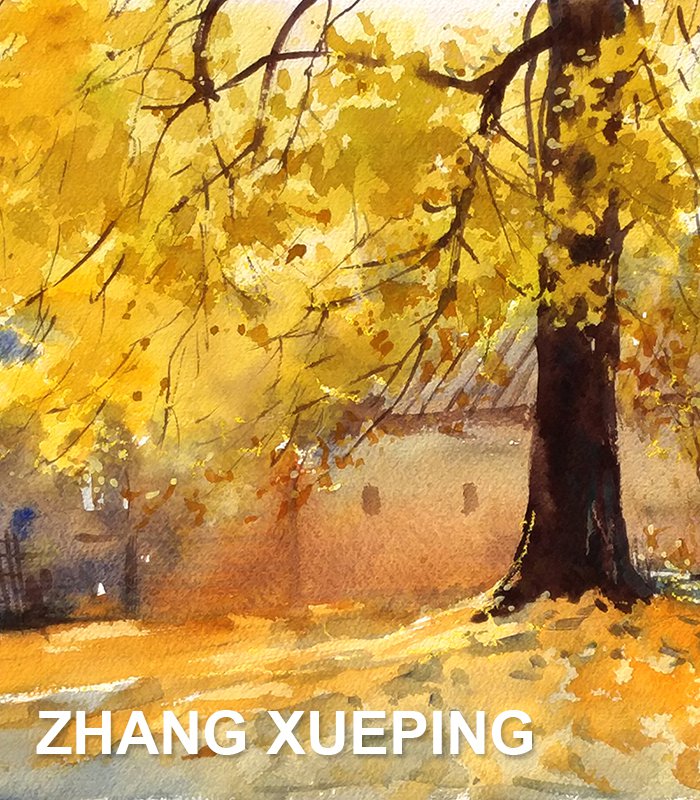 Exhibition of Zhang Xueping - Watercolor paintings